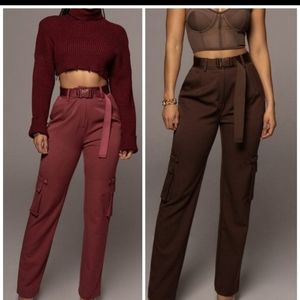 Jluxlabel cargo trouser dress pants bundle